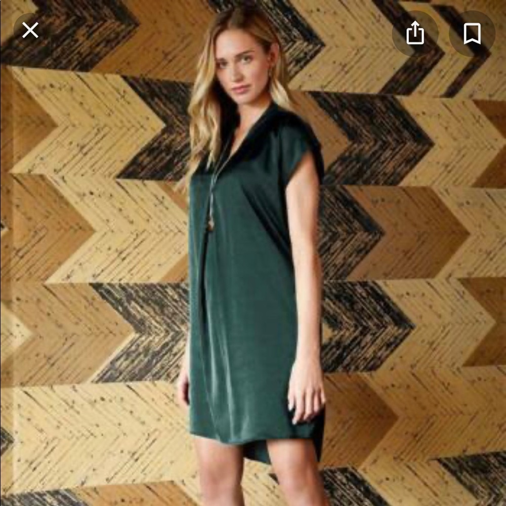 Matilda Jane Green Mini Dress